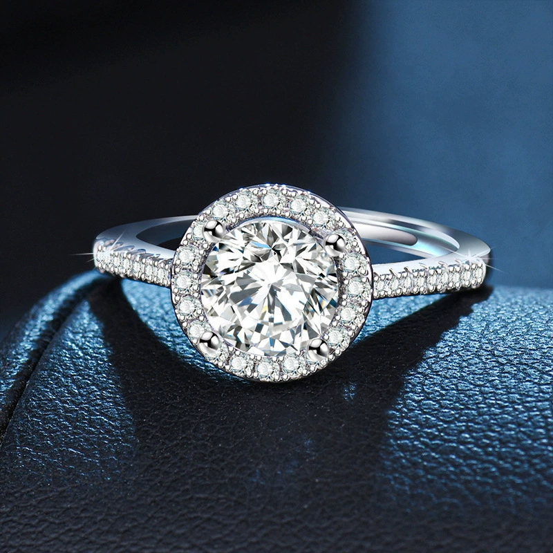 One size ring, platinum 950 sample