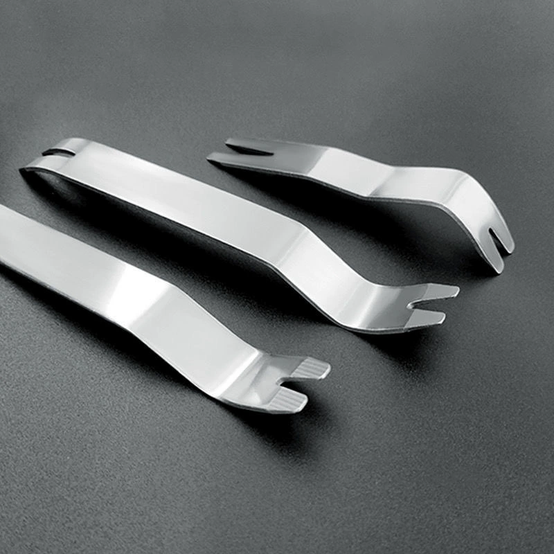 Автомобильная аудио отвертка с резиновой пряжкой и пряжкой, коромысло из нержавеющей стали, набор инструментов для разборки и сборки салона приборной панели