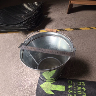 Water Bucket, Oil Bucket, Iron Bucket, Satchel Bucket, Large Capacity Household Bucket, Round Iron Bucket, Bucket