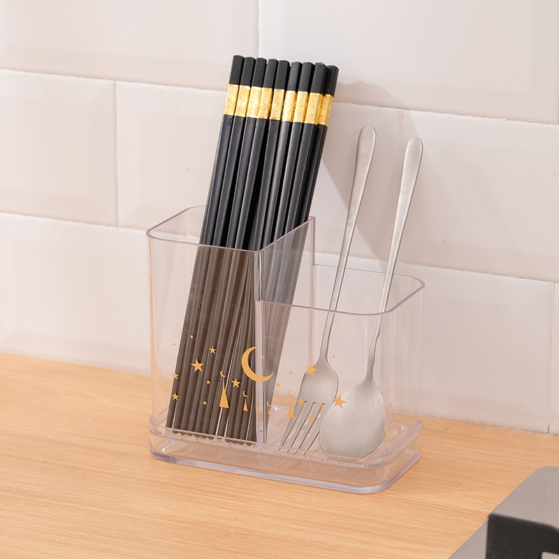 Cutlery countertop organizer, suitable for storing chopsticks, spoons, forks, and knives; kitchen storage solution for organizing chopsticks