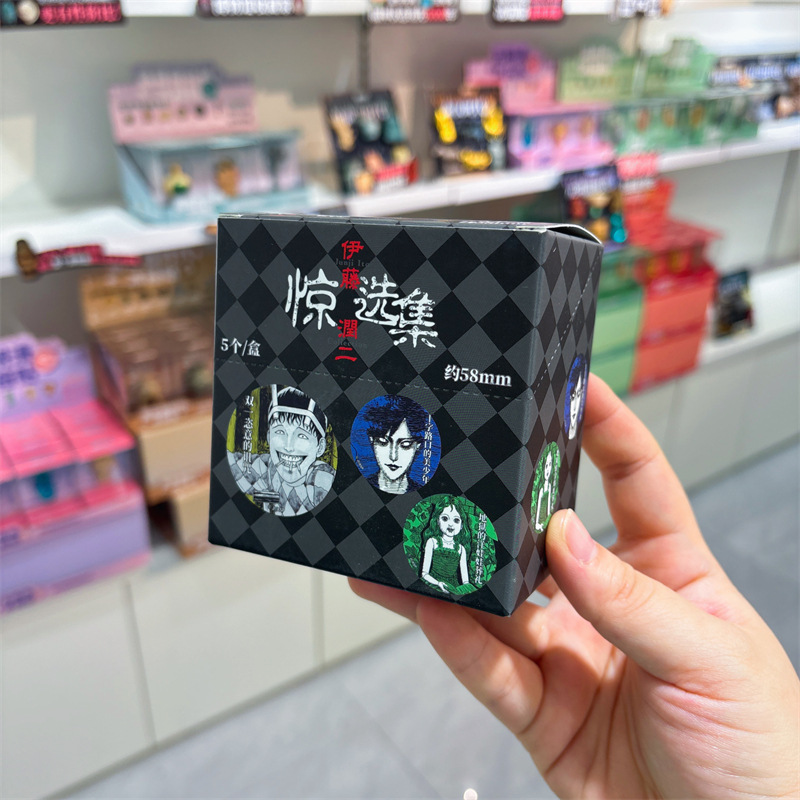 正規認定国谷バッジブラインドドローアニメ国谷二次元周辺機器トレンディバーホットドアIPコレクション卸売