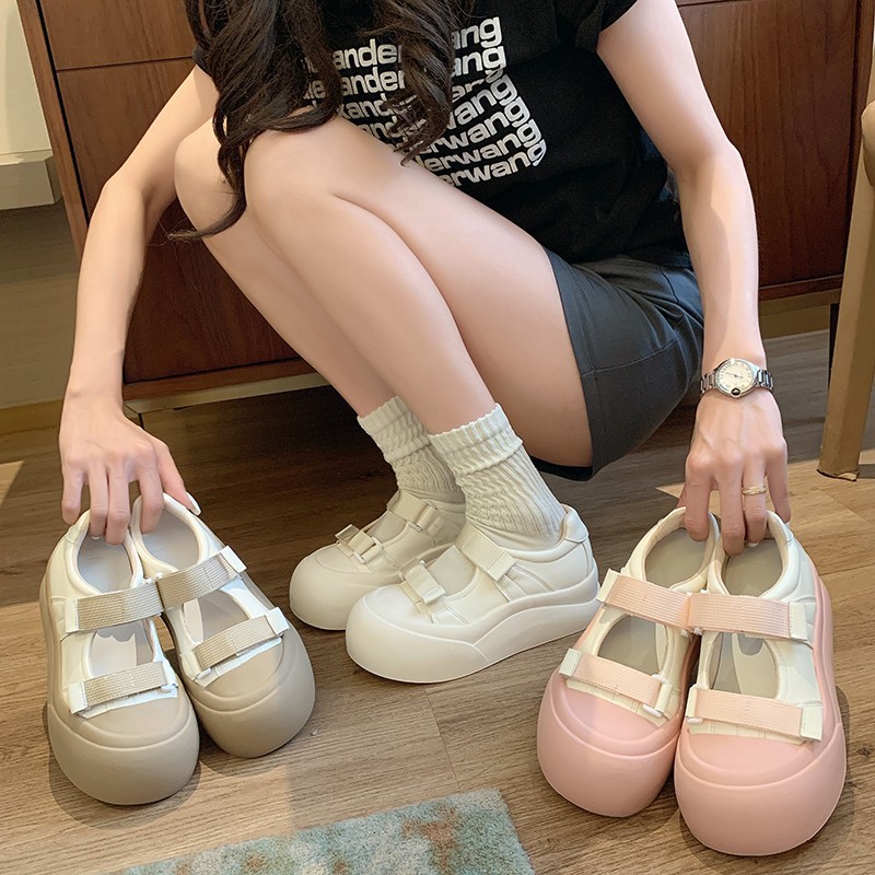 "Miaolu" Chica de la isla de Hong Kong ~ Hermosos zapatos de verano de moda de mujer zapatos deportivos casuales