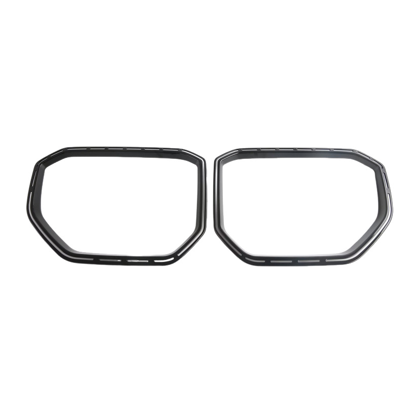 Suitable for 25 Bmw X3 Reversing Mirrors, Fuel Tank Caps, Handles, Door Bowls, Rain Eyebrows, Wind Knives, Grids, Bright Black