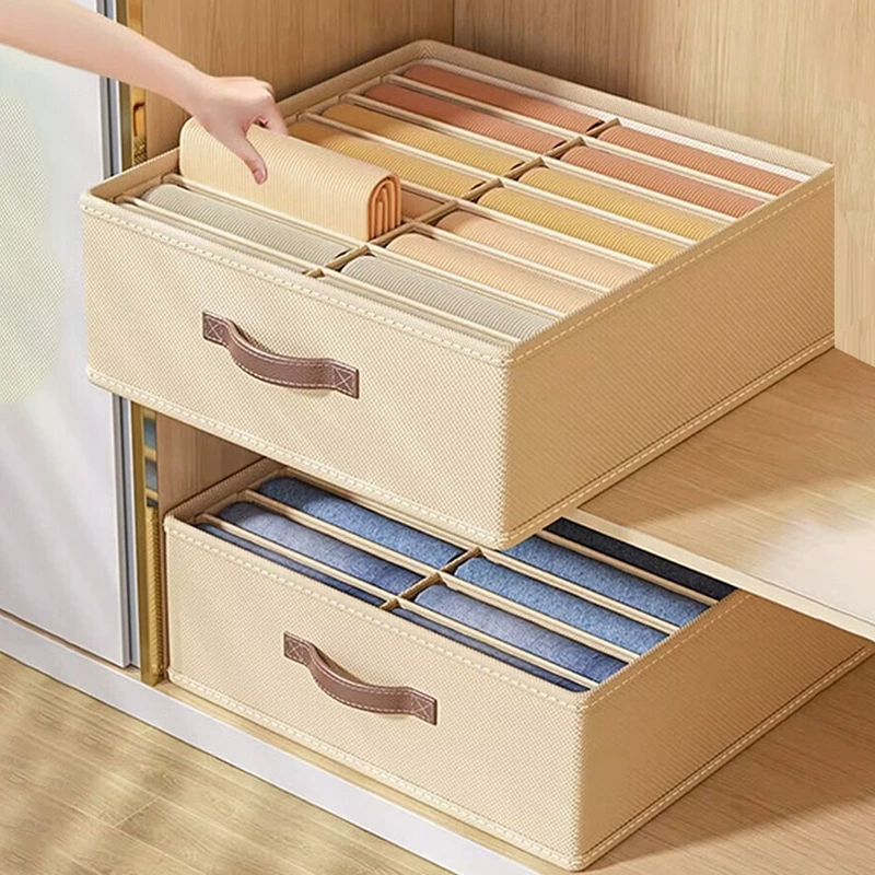 Производитель двухрядных коробок для хранения брюк, многослойный органайзер для гардероба, многофункциональный органайзер для общежития, оптовая продажа