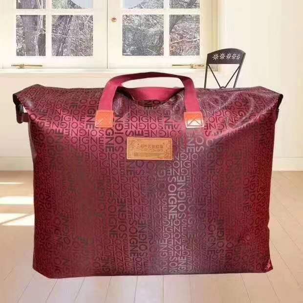 Bolsa de almacenamiento de edredón de tela Oxford engrosada tamaño grande y mediano tamaño pequeño ropa organización bolsa de almacenamiento bolsa de transporte bolsa de equipaje