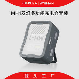 DUKA杜克MH1头灯多功能挥手感应COB户外便携式钓鱼徒步长续航头灯