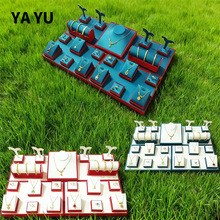 黄金珍珠朱砂翡翠项链珠宝首饰道具国潮古法金戒指手镯首饰展示架