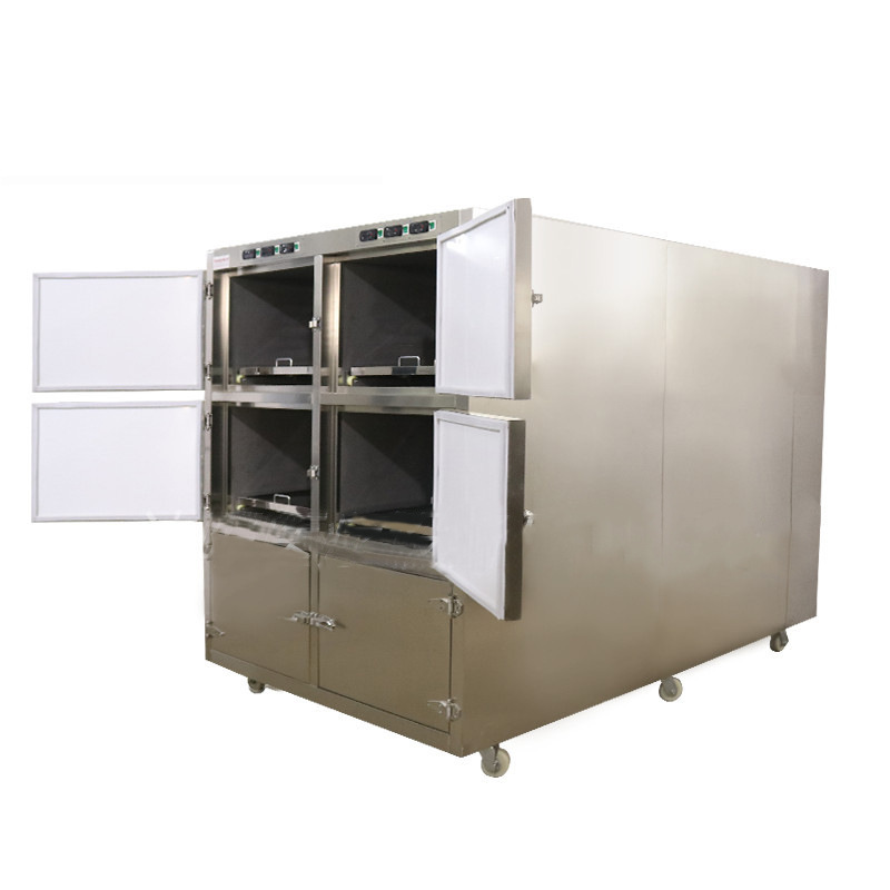 厂家直销全不锈钢6具尸体冷藏箱 殡葬馆存尸冰柜六门尸体冷冻柜子