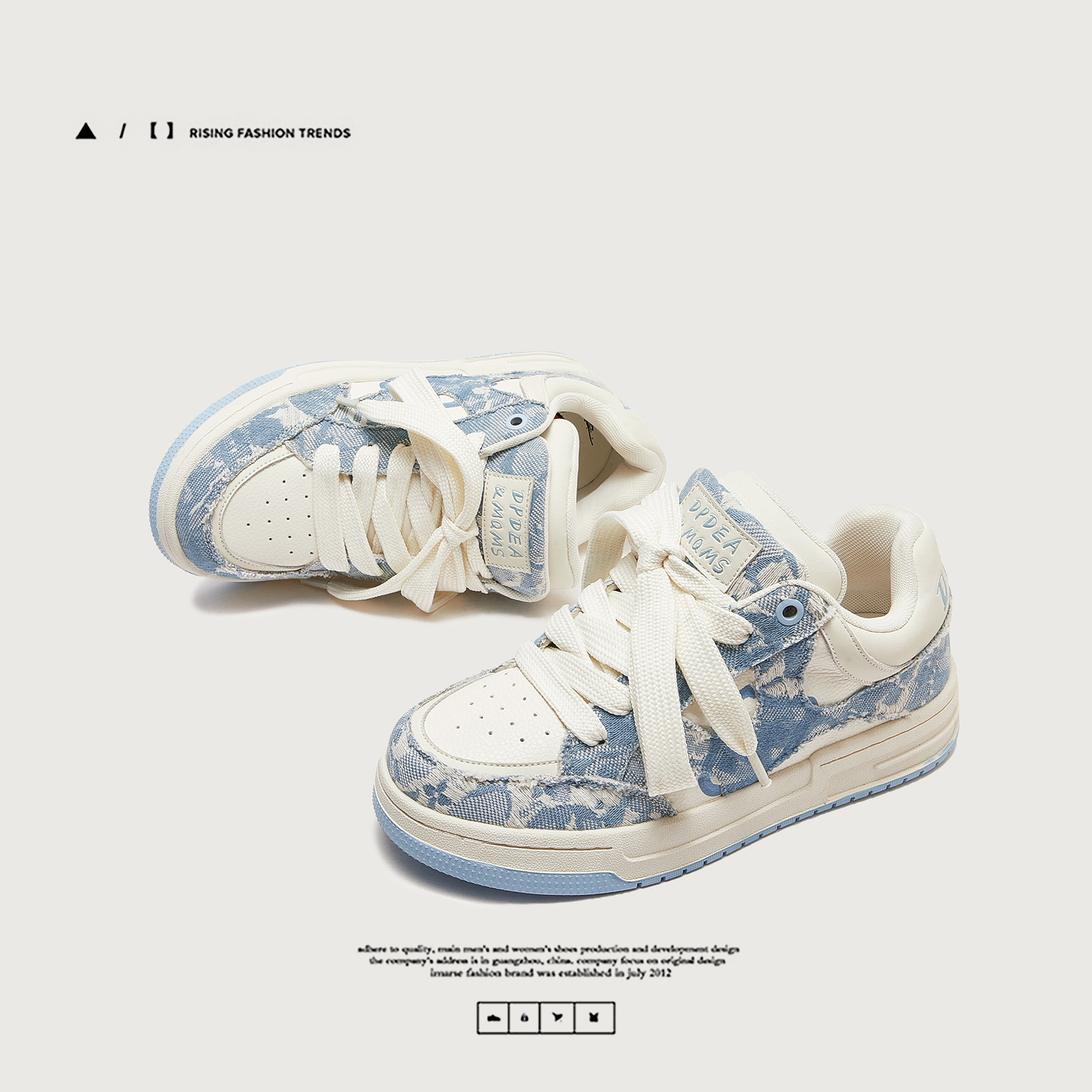 Zapatos de Guangzhou zapatos de diseñador de moda nacional de los hombres zapatos de moda de los hombres zapatos de lona destruidos zapatos de skate zapatos de pareja de hombres y mujeres zapatos de pan