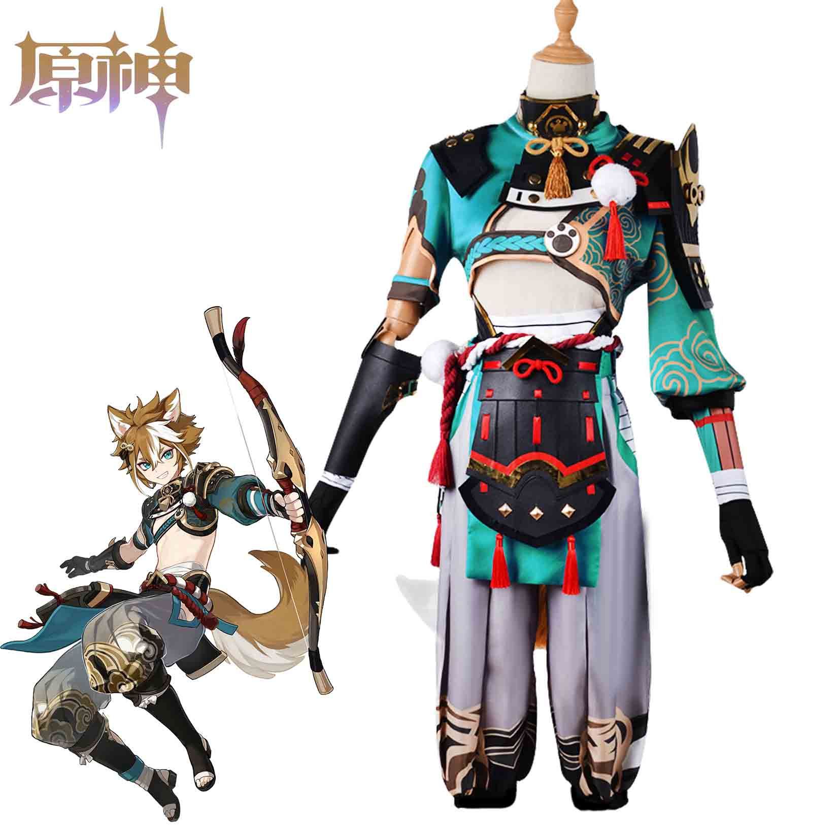 The Original God wulang Shina Miss cosplay costume beast ear Zhengtai anime game suit male wulang cos costume