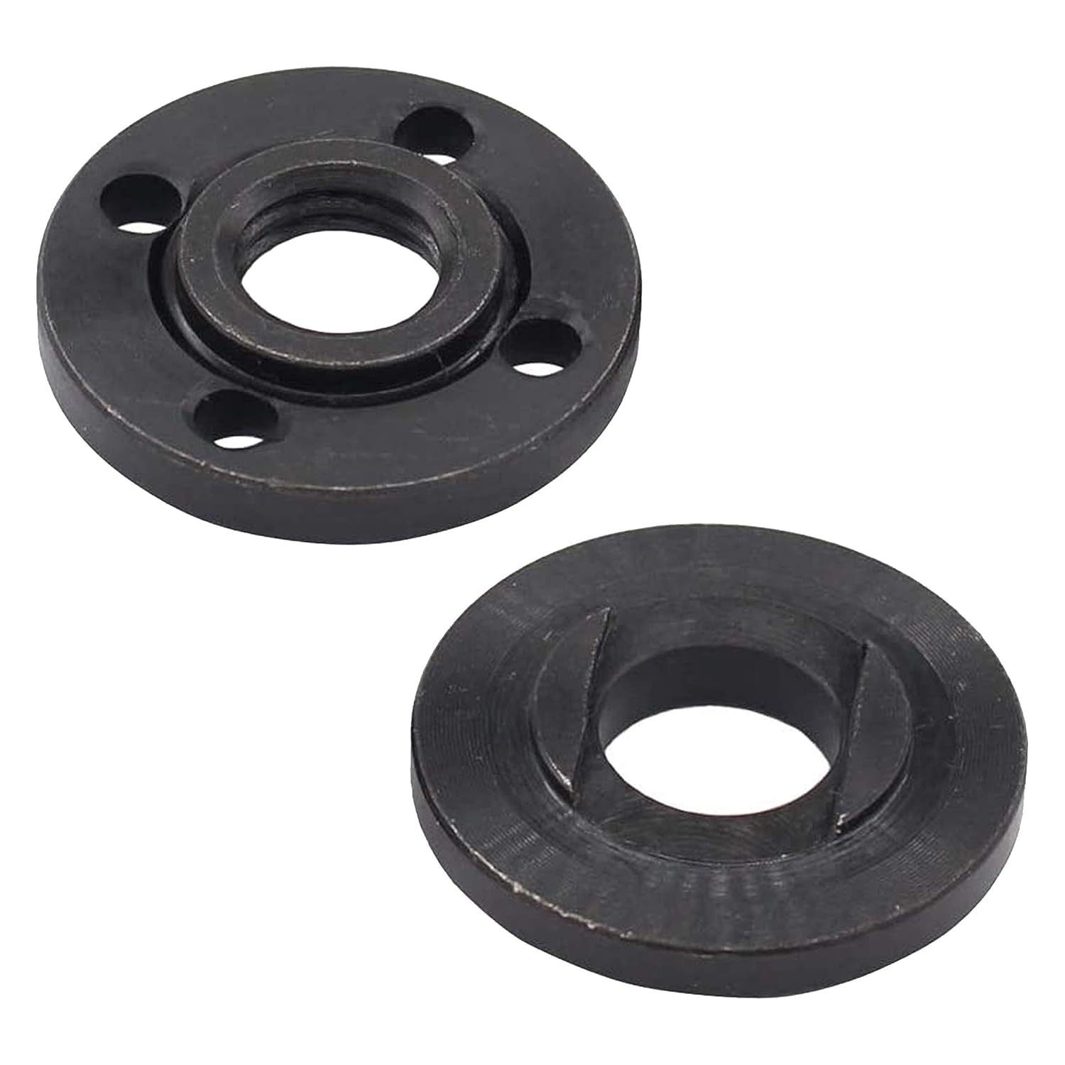 A pair of black pressure plates (79g)