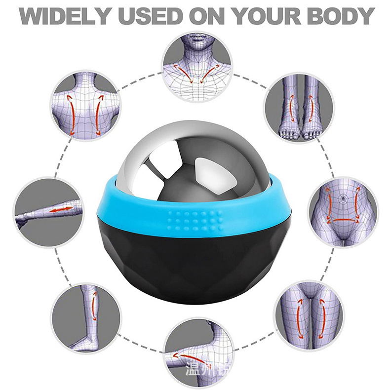 motion outdoors Massage ball 60mm hold Stainless steel Massage ball Hot and cold muscle Stainless steel massage Ice hockey