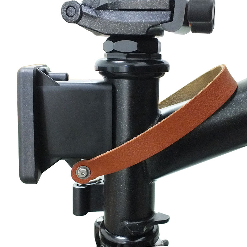 Xiaobu Folding Bicycle Pig Nose Front Rack Pu Handle Pull Ring Front Bag Strap Accessories Sports Outdoor Equipment