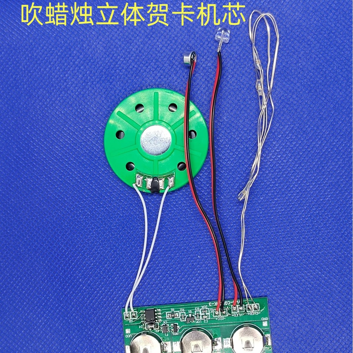 工厂供应音乐灯串机芯 音乐与灯光同步  LED灯 节日录音 语音音乐