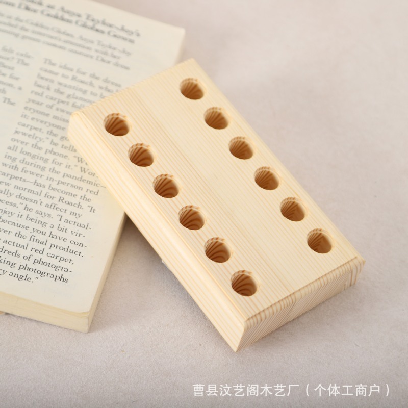 现货创意钳子收纳木架手工工具收纳架圆尖扁嘴尼龙钳木质置物架|undefined