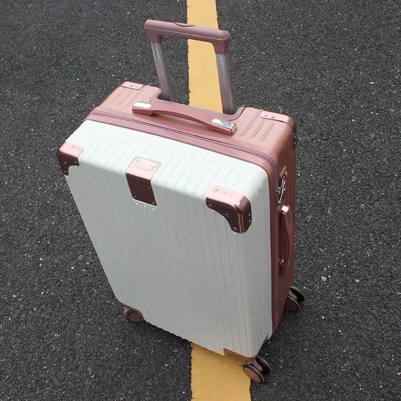 Maleta trolley 24 pulgadas 22 pulgadas maleta para estudiantes maleta para hombres y mujeres maleta de embarque caja de contraseña de 20 pulgadas 26 pulgadas cuero