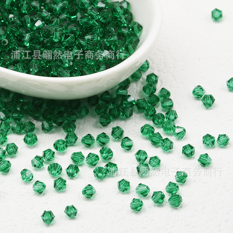 Xanh công tử / Hạt kim cương boutique 3mm (100 chiếc/gói)