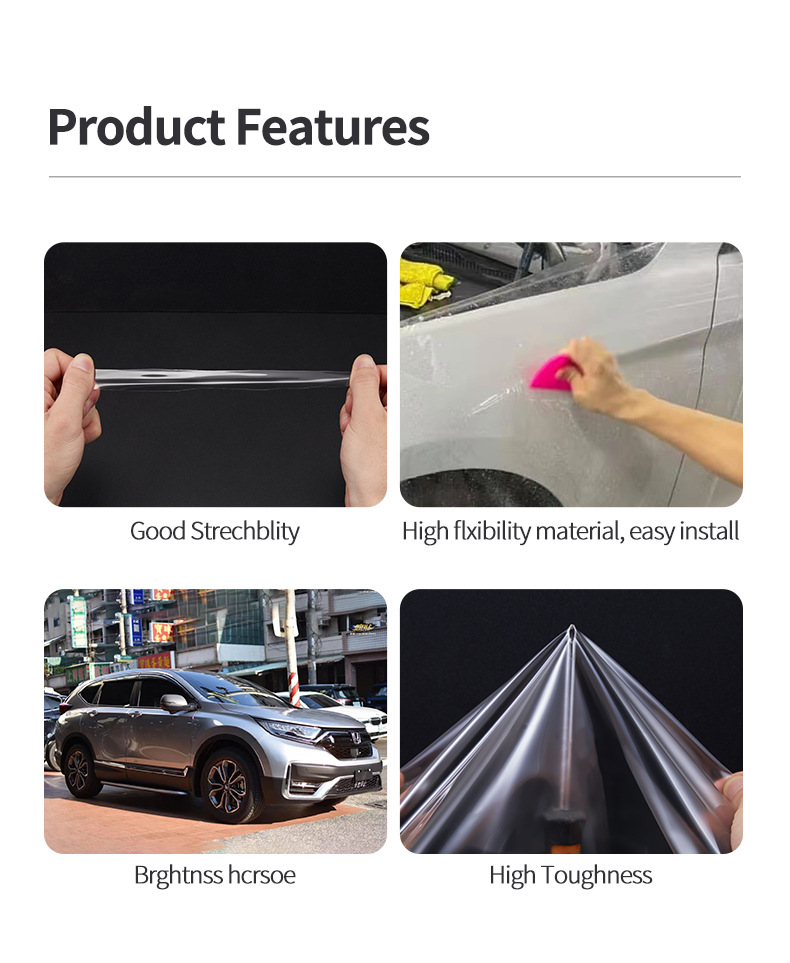Luborun TPU invisible car film, car paint protection film, full car scratch and abrasion protection, thickened car film wholesale