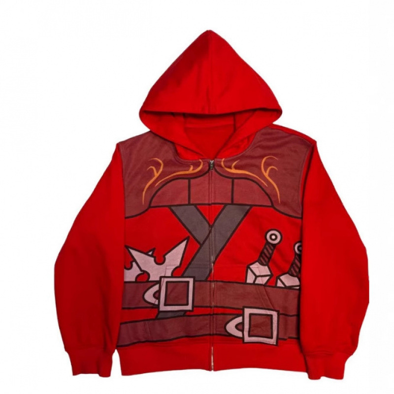European and American Foreign Trade Personalized Anime 3D Printed Zip-Up Hoodie and Sweatpants Set, Long-Sleeve Pullover Hoodie, Trendy European and American Foreign Trade Personalized Anime 3D Printed Zip-Up Hoodie and Sweatpants Set, Long-Sleeve Pullover Hoodie, Trendy