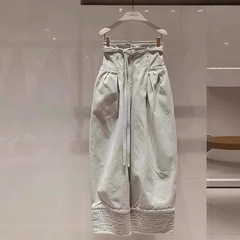 2025 春と冬の新しいデザインの女性のためのルーズストレートパンツ韓国スタイルカジュアル多用途ファッションワイドレッグパンツトレンディ