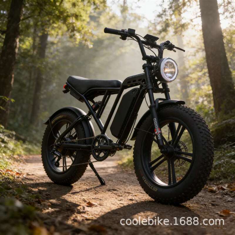 New Model Electric Bicycle from the Us, 20inch Pedal-Assisted Bicycles, 48V350W, Overseas Warehouse Dropshipping