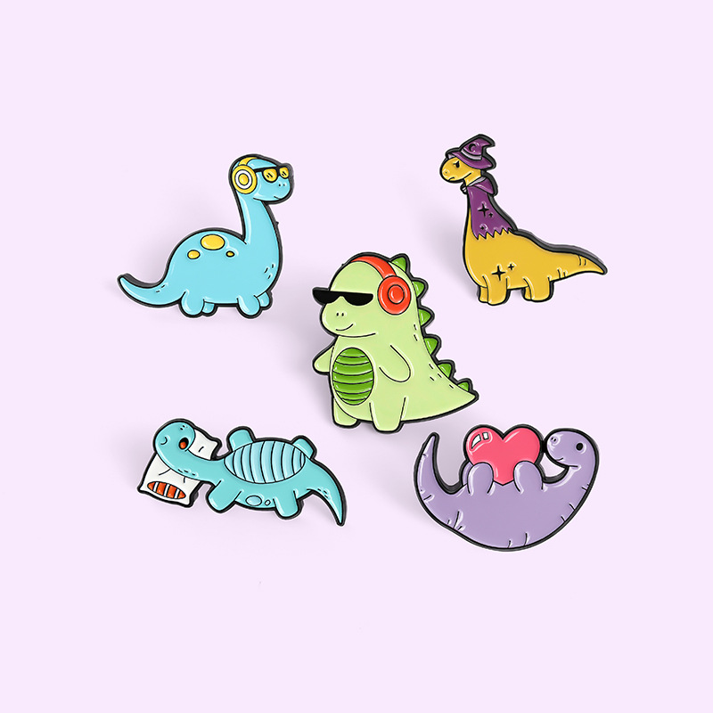 Mode Dinosaure Alliage Placage Unisexe Broches display picture 2