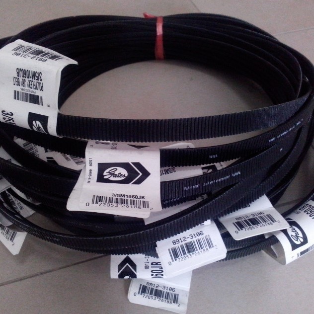 广日电梯门机5M1060盖茨GATES 3/5M1060JB皮带5M1450日立UAX配件