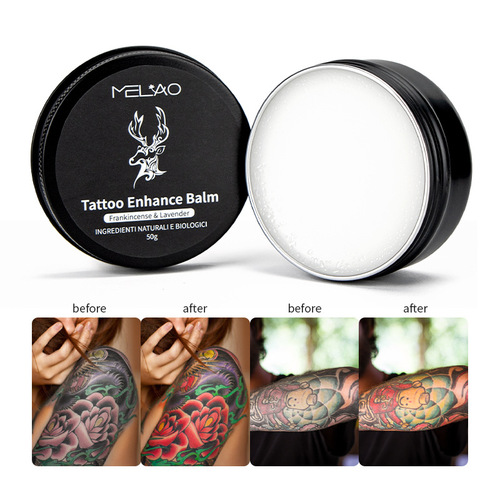 Cross-border MELAO tattoo cream color 50g moisturizing and enhancing tattoo ink enhancing cream wholesale