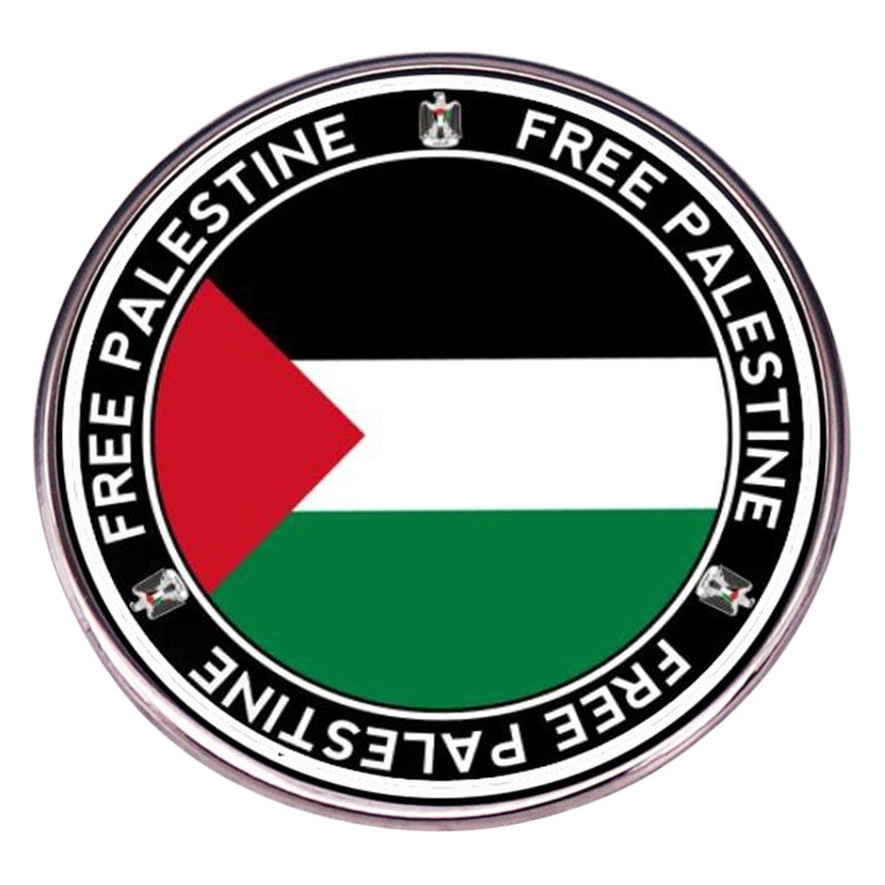 Libre de Palestina broche de la bandera de Palestina pin insignia accesorios de la insignia de aleación de metal image 1