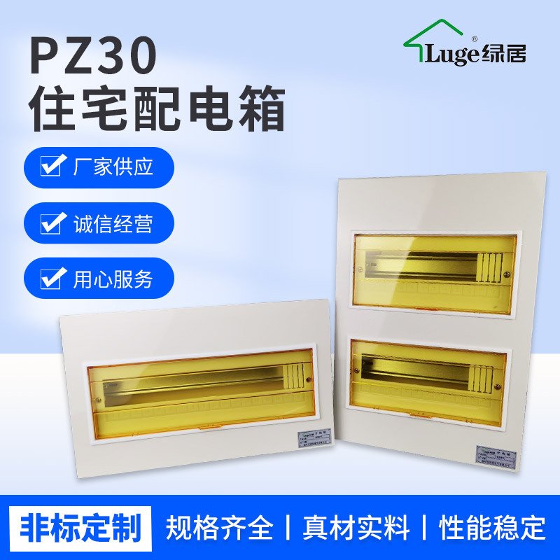 厂家批发 PZ30回路箱住宅配电箱 户内箱空开箱 规格齐全 非标可定