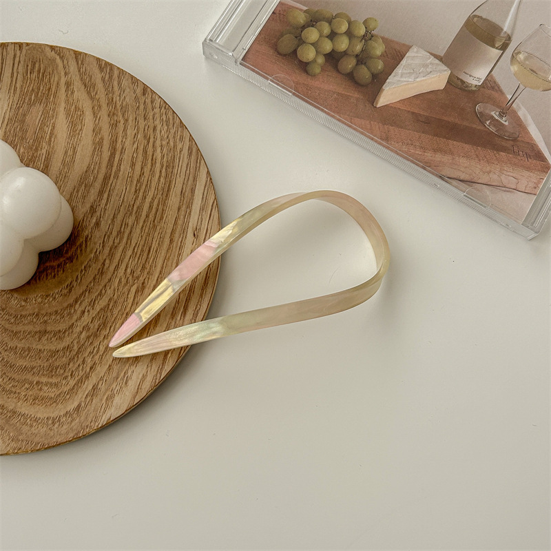 10g Weight Hair Clip Hair Accessories Type 1 Piece Quantity Holiday, Daily Occasion Acetic acid sheets Material Color Block Pattern Women's Gender Simple Style, Classic Style Style Women's Simple Style Classic Style Color Block Acetic Acid Sheets Hair Clip 6