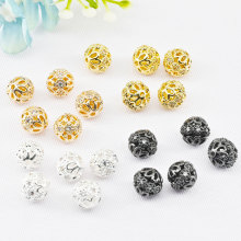 ΢��ʯ14k����ɫ�U�����ֹ�diy���������鴮��������