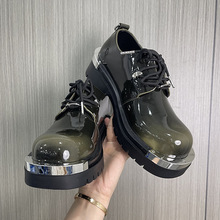 2025爆款大头德比鞋夏季新款多色增高商务正装休闲男鞋89705-V