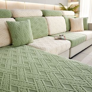 Sofa cover thickened jacquard velvet sofa hat cross-border stretch all-inclusive sofa cushion cover sofa cover manufacturers wholesale