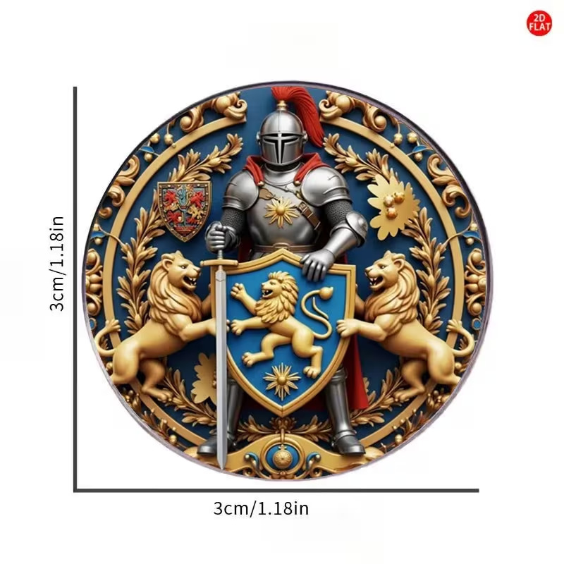 Historische Mittelalter Gothic Brosche Für Damen Und Herren_voghion.com