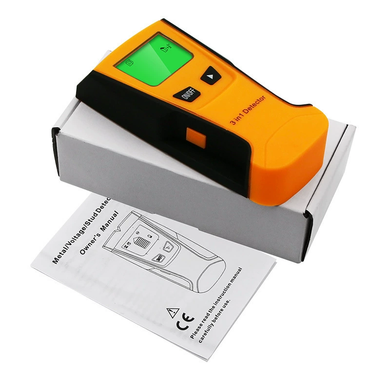 TH210 металлический детектор стены три в одном стеновой детектор тока кабель с функцией обнаружения металла