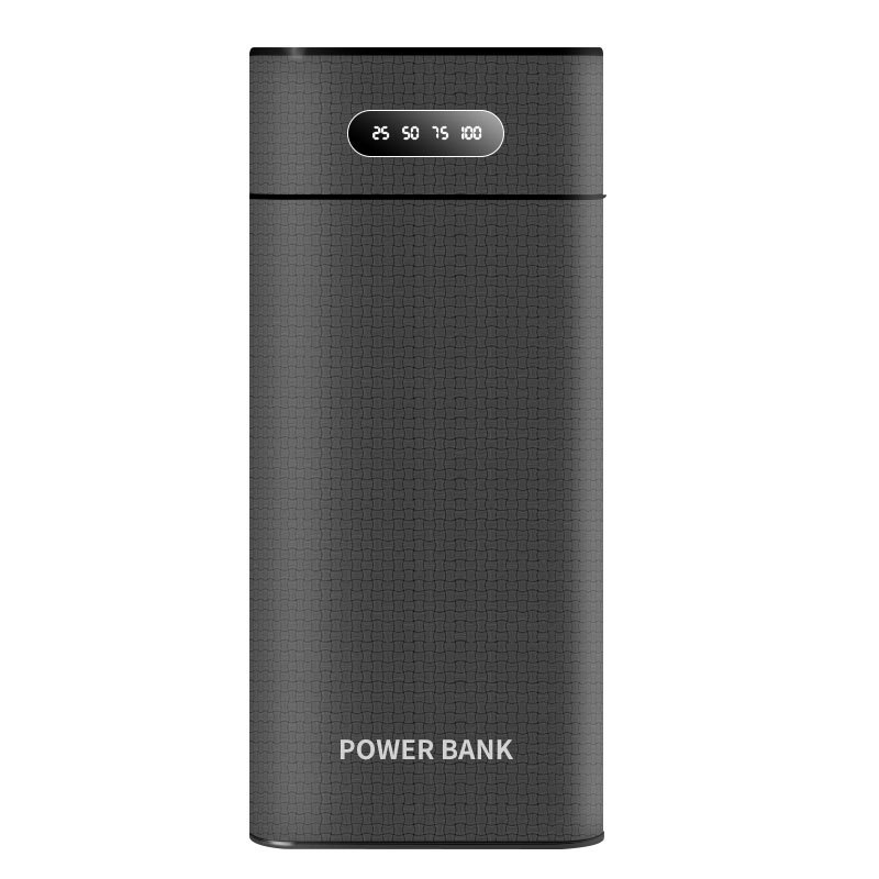 8节免焊接移动电源套料18650电池盒diy充电宝外壳qc快充套件批发