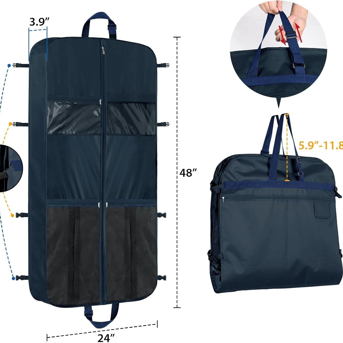 Прямые поставки с фабрики: подвесные мешки для костюмов, дорожные мешки для хранения костюмов и мешки для одежды для хранения пальто.