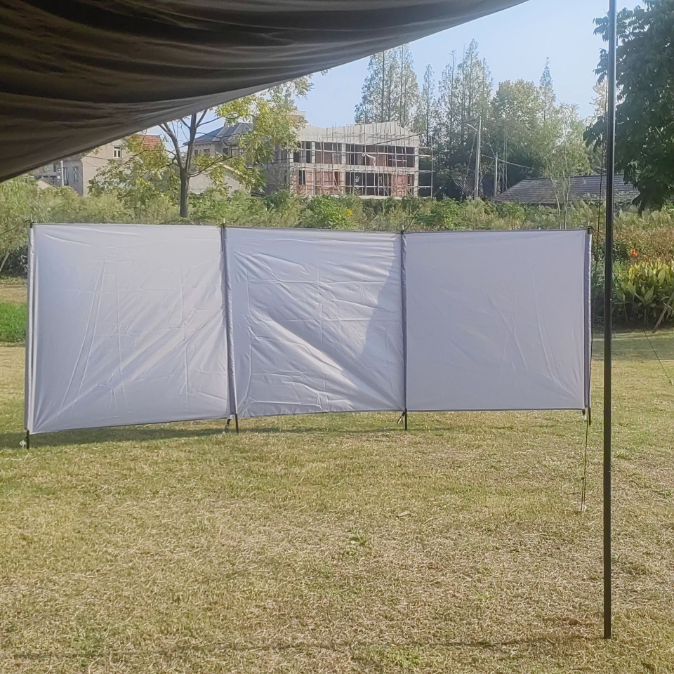 Outdoor Tent Wind Screen Camping Canopy Windbreak Simple Wind Barrier Picnic Windproof Curtain Canopy