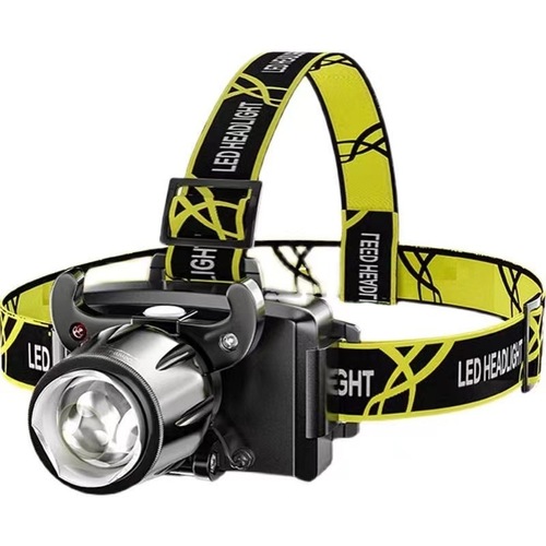 Cross-border USB charging strong light LED waterproof running sensing headlamp running headlamp USB sensing charging headlamp.