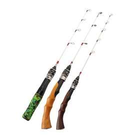 冰钓竿冬钓竿全套厂家供应圆竿梢路亚竿透明插接竿钓鱼竿迷你鱼竿