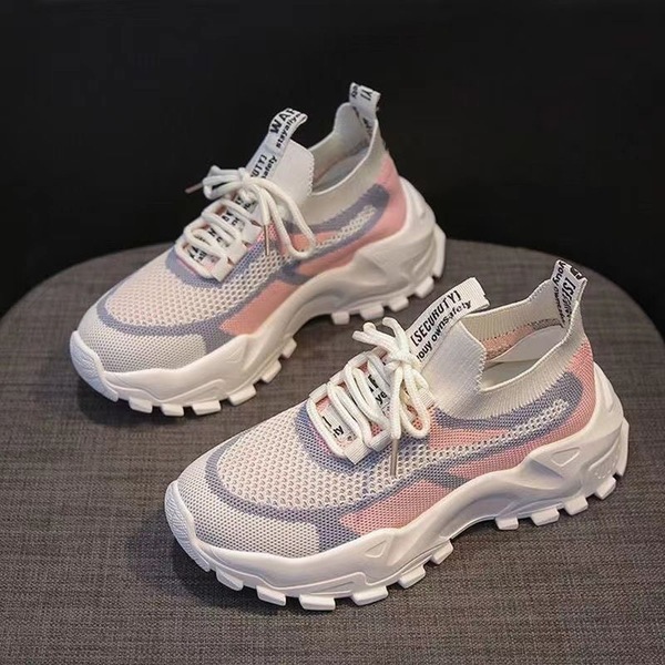 Casual ultra light summer breathable sneakers made of mesh