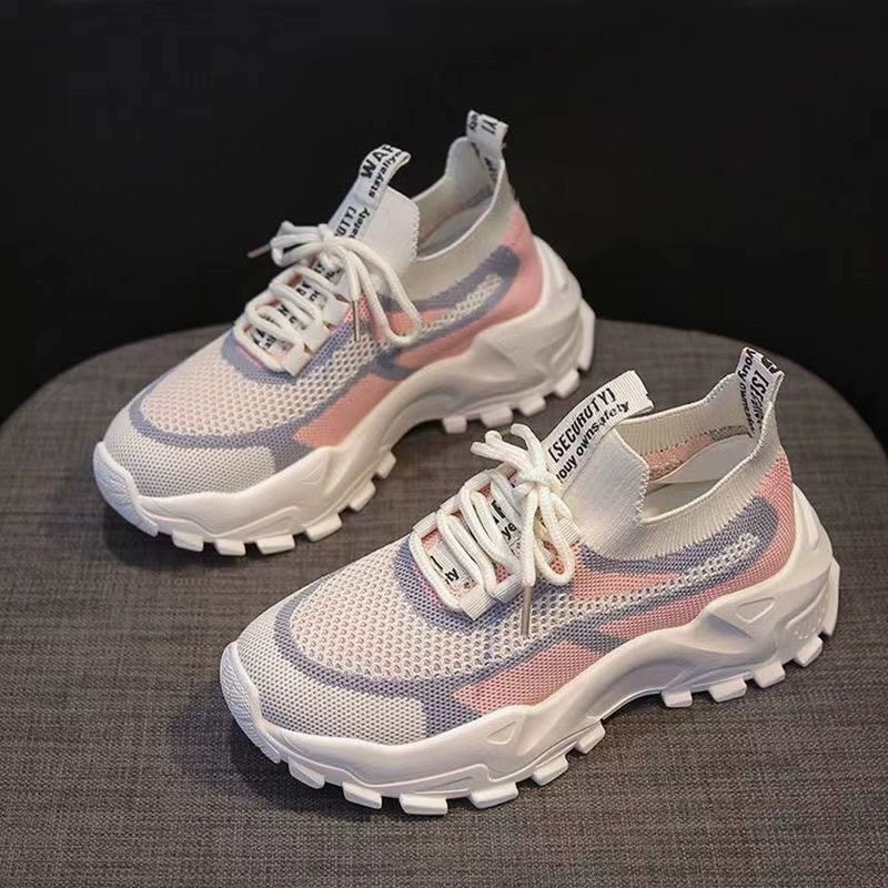 2023 новые корейские повседневные супер легкие женские ботинки женские ботинки женские ботинки Летние дышащие кроссовки