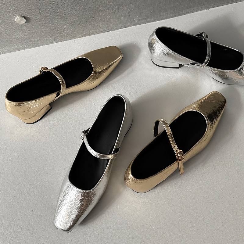 CHIKO Zayna Square Toe Block Heels Mary Jane Shoes