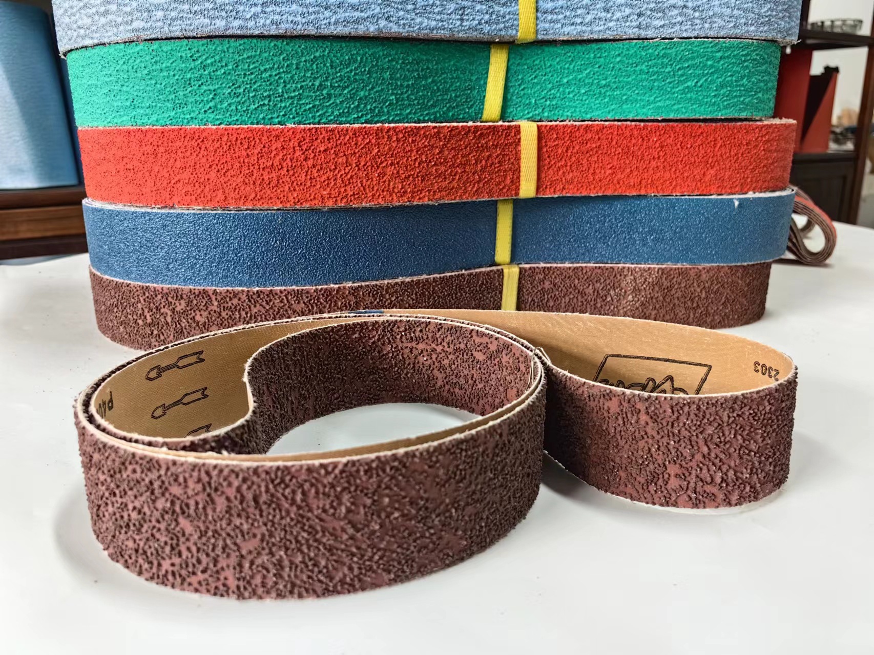 堆积砂带2100*50砂带机砂带焊缝抛砂带沙带打磨抛光砂带堆积磨料