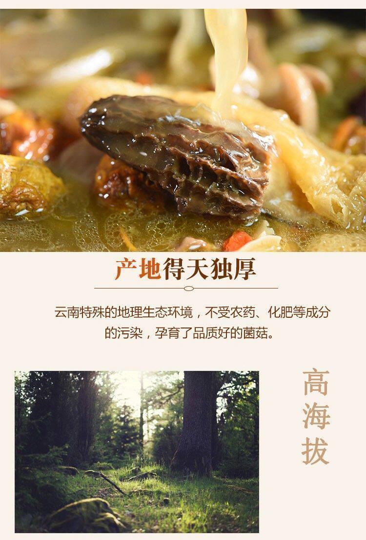 Dried Morel Mushrooms Yang Du Jun 10g Bag Soup Culinary Fungi Ingredient quality and texture