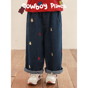 软牛仔裤女童