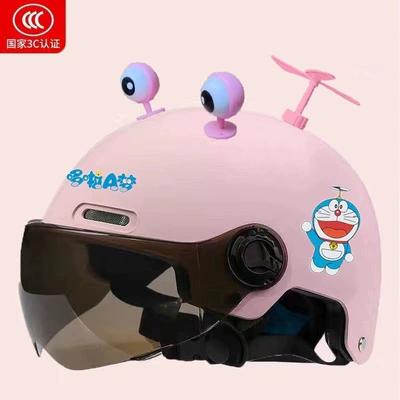 seasons by elementary and middle schoo, Motosiklet kaskı (dəbilqə) - 3c-childrens-diy-pink-windmill-with-pink-eyes-tea-mirror-one-size-fits-all