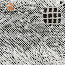 纯棉方格网眼布 手袋水果袋服装鞋垫面料用布网孔布料全棉网眼布