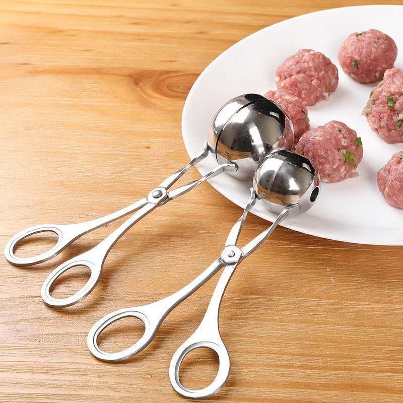 ステンレス製ミートボール製造加工品、ミートボール、キッチンおにぎり、フィッシュボール、ミートボール、ミートボール型、家庭用|undefined